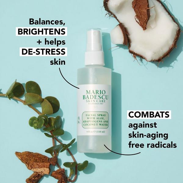 Ulta Mario Badescu  Facial Spray With Aloe Adaptogens And Coconut Water