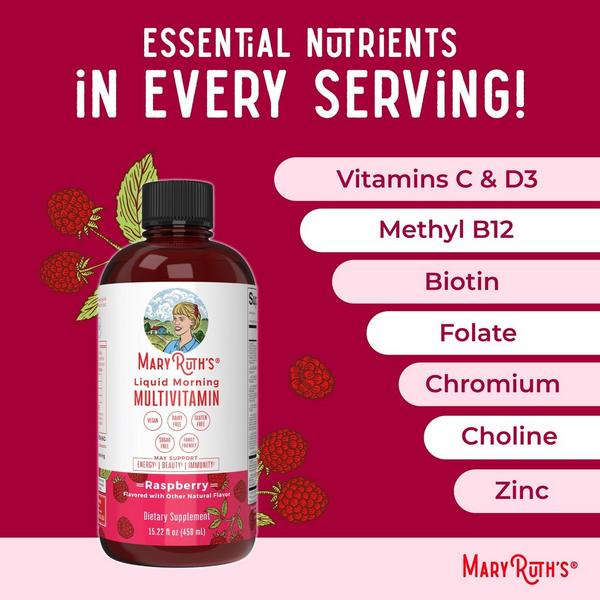 Ulta MaryRuth's  Liquid Morning Multivitamin Raspberry