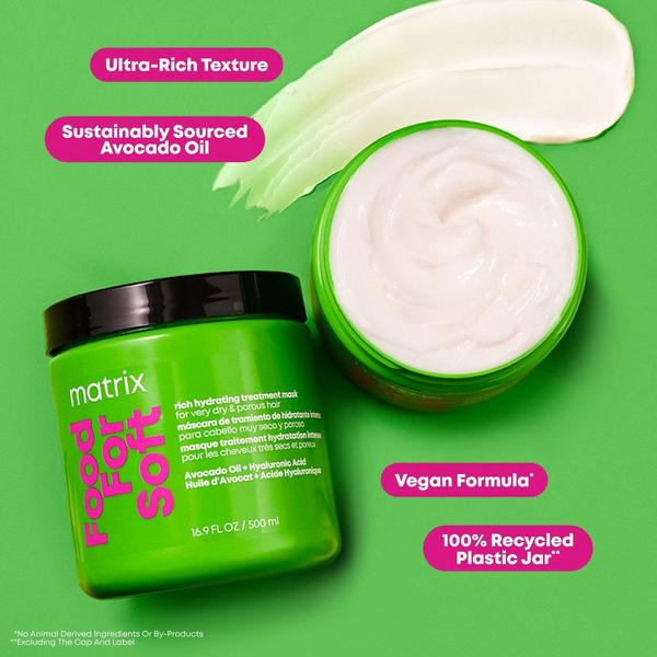Ulta Matrix  Food For Soft Rich Hydrating Treatment Mask For Hair Repair