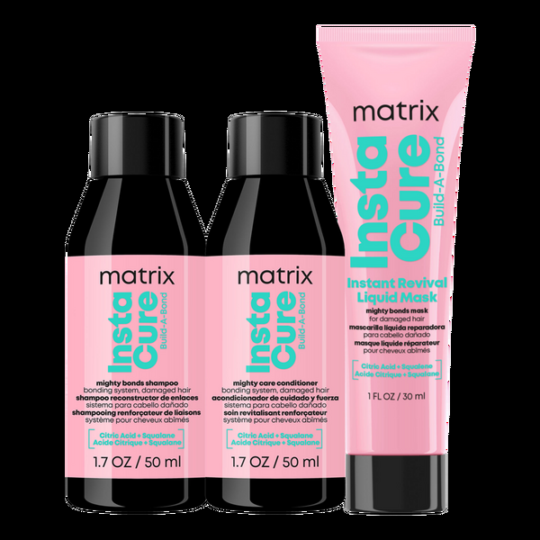 Ulta Matrix  Instacure Build-A-Bond Travel Trial Kit For Very Damaged Hair