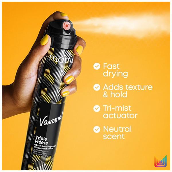 Ulta Matrix  Vavoom Triple Freeze Extra Dry Hairspray With Neutral Fragrance