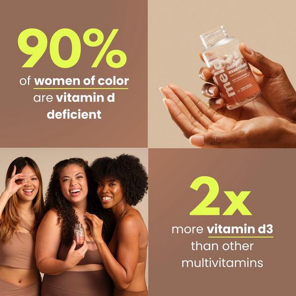 Ulta Mela Vitamins  Healthy Habits Set For Women Of Color