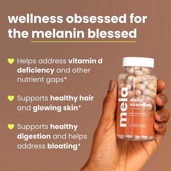 Ulta Mela Vitamins  Healthy Habits Set For Women Of Color