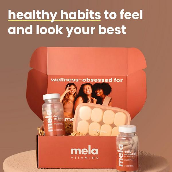 Ulta Mela Vitamins  Healthy Habits Set For Women Of Color