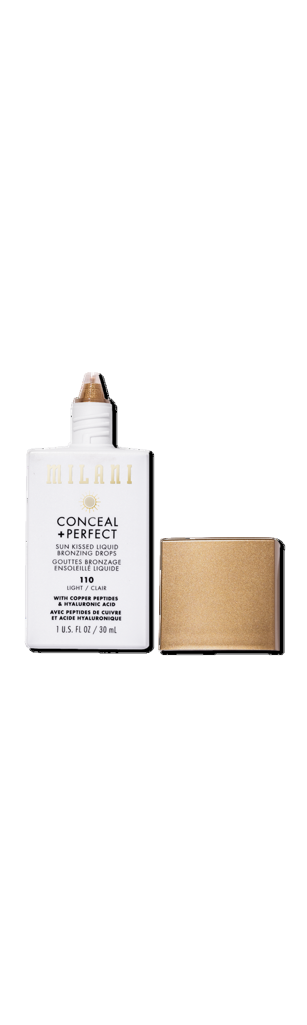 Ulta Milani  Conceal + Perfect Sun Kissed Liquid Bronzing Drops