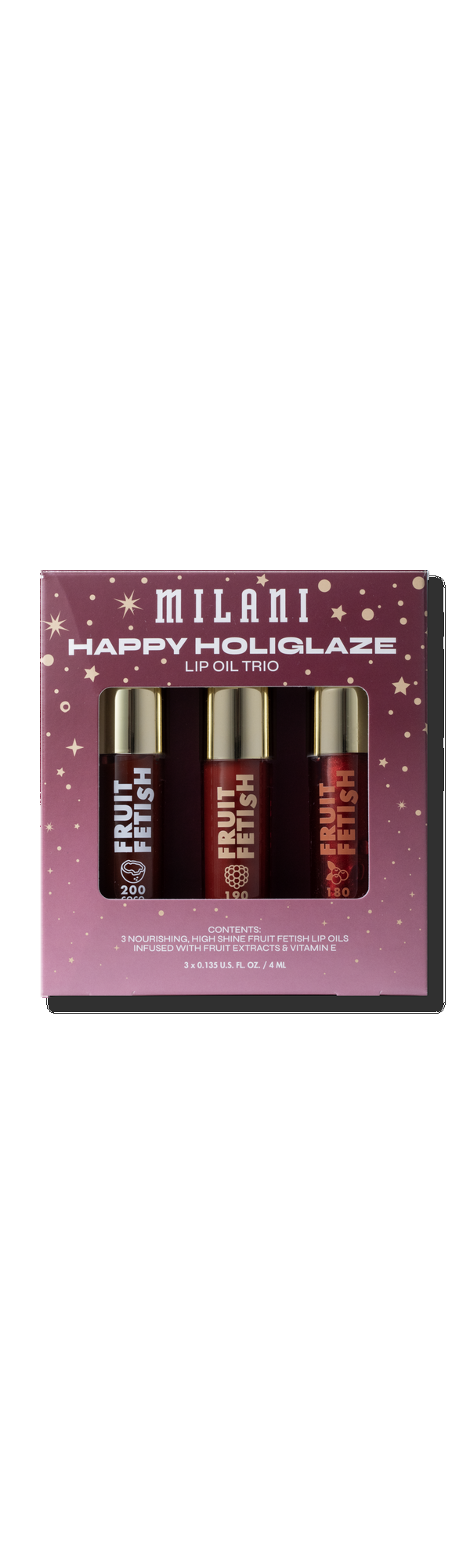 Ulta Milani  HAPPY HOLIGLAZE - Fruit Fetish Lip Oils Set