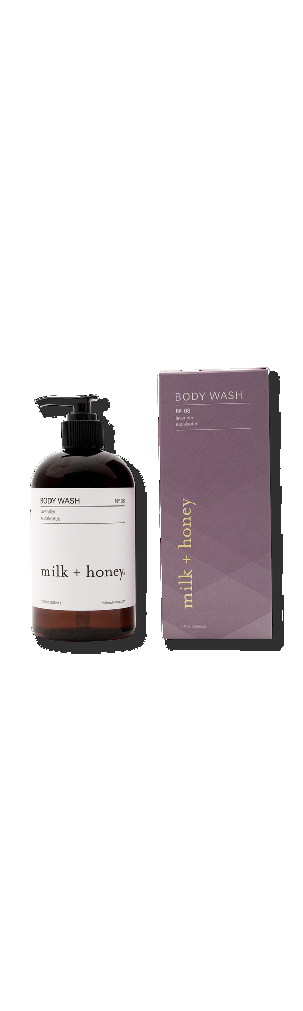 Ulta Milk + Honey  Lavender Eucalyptus Body Wash No.08