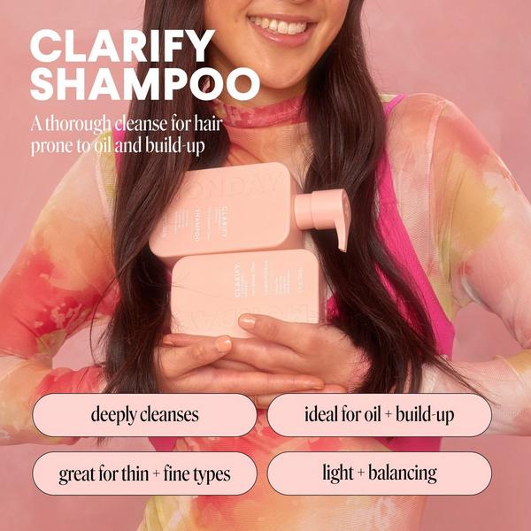Ulta MONDAY Haircare  CLARIFY Shampoo With Grapefruit Extract For A Deeper Clean