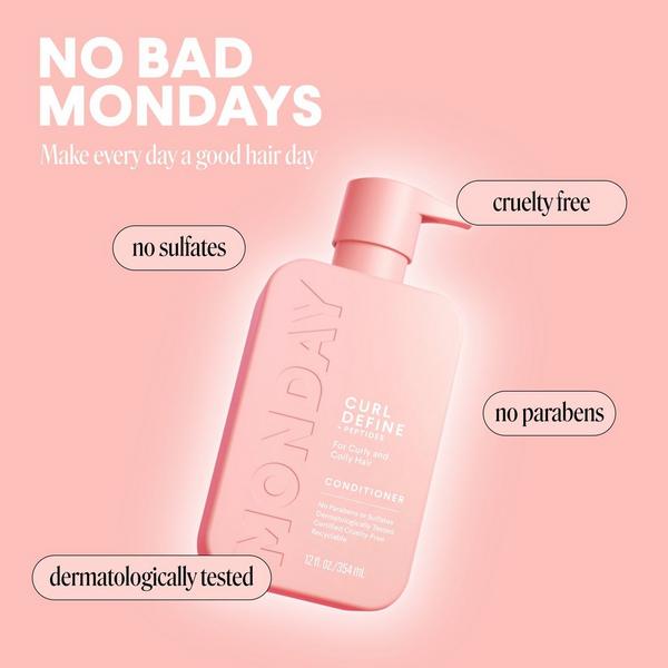 Ulta MONDAY Haircare  CURL DEFINE Conditioner With Peptides For Curly & Coily Hair