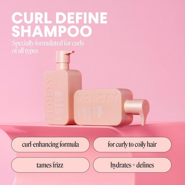 Ulta MONDAY Haircare  CURL DEFINE Shampoo With Peptides For Curly & Coily Hair