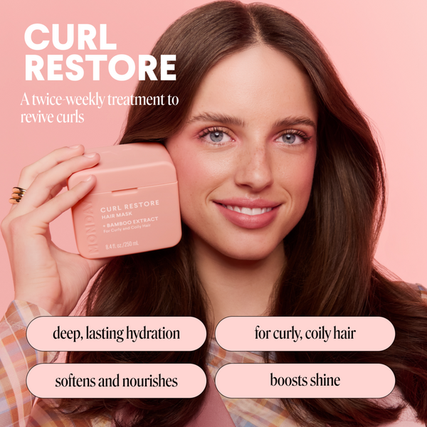 Ulta MONDAY Haircare  CURL RESTORE Hair Mask With Bamboo Extract For Curly & Coily Hair