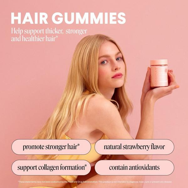 Ulta MONDAY Haircare  Hair Gummies With Biotin & Vitamin C+E For Thicker Stronger Hair