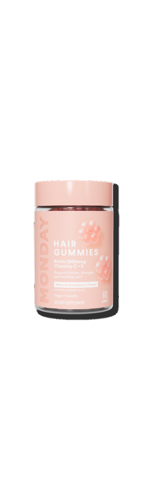 Ulta MONDAY Haircare  Hair Gummies with Biotin & Vitamin C+E For Thicker Stronger Hair