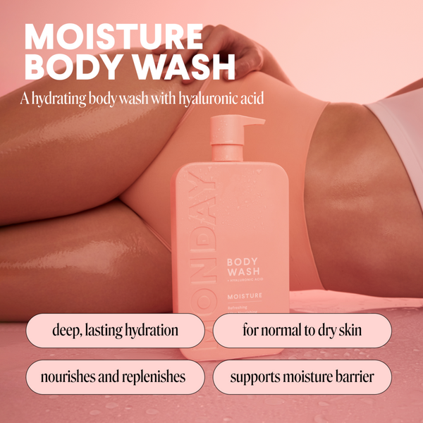 Ulta MONDAY Haircare  MOISTURE Body Wash With Hyaluronic Acid