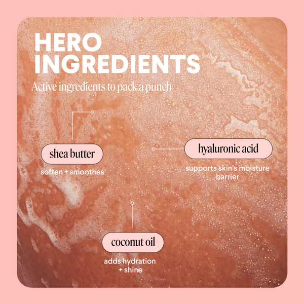 Ulta MONDAY Haircare  MOISTURE Body Wash With Hyaluronic Acid