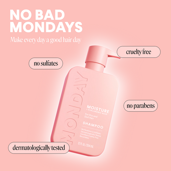 Ulta MONDAY Haircare  MOISTURE Shampoo For Dry & Dull Hair With Hyaluronic Acid