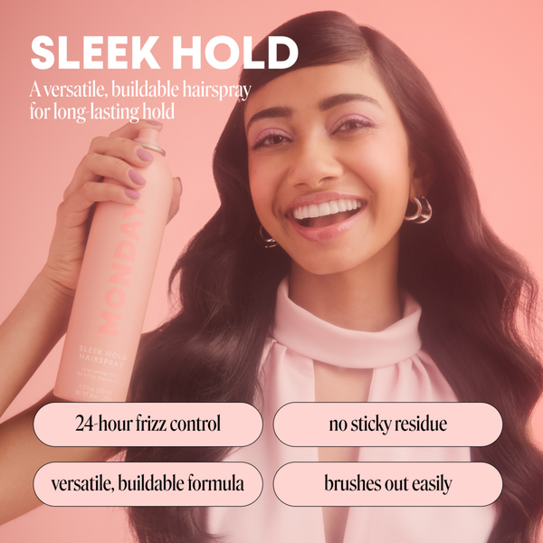 Ulta MONDAY Haircare  SLEEK HOLD Hairspray For A Frizz-Free Finish