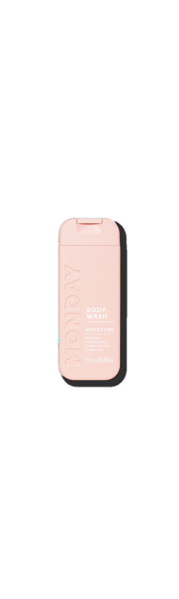 Ulta MONDAY Haircare  Travel Size MOISTURE Body Wash with Hyaluronic Acid