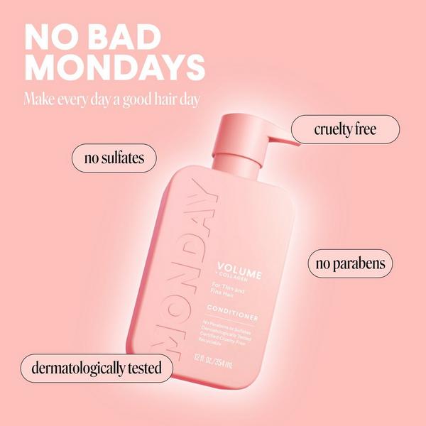 Ulta MONDAY Haircare  VOLUME Conditioner With Collagen For Thin & Fine Hair