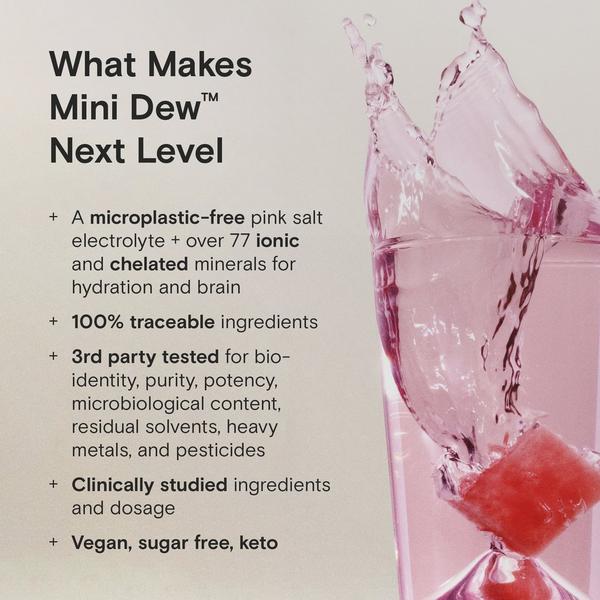 Ulta Moon Juice  Mini Dew Electrolyte + Mineral Supplement