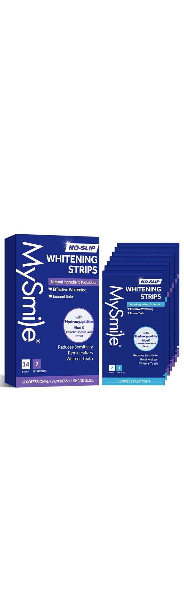 Ulta MySmile  Non-Slip Teeth Whitening Strips with Natural Ingredients