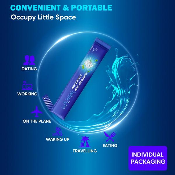 Ulta MySmile  Travel-Friendly Alcohol-Free Mouthwash In Fresh Mint