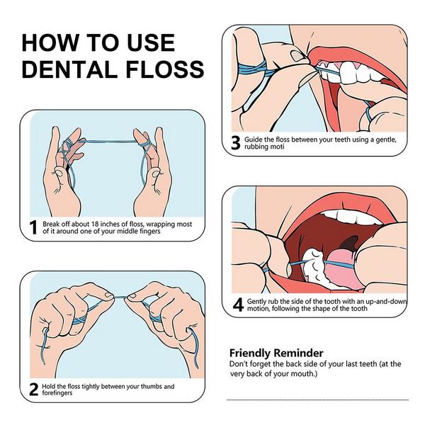 Ulta MySmile  Woven Dental Floss With Coconut Oil Mint Flavor 50 Yards