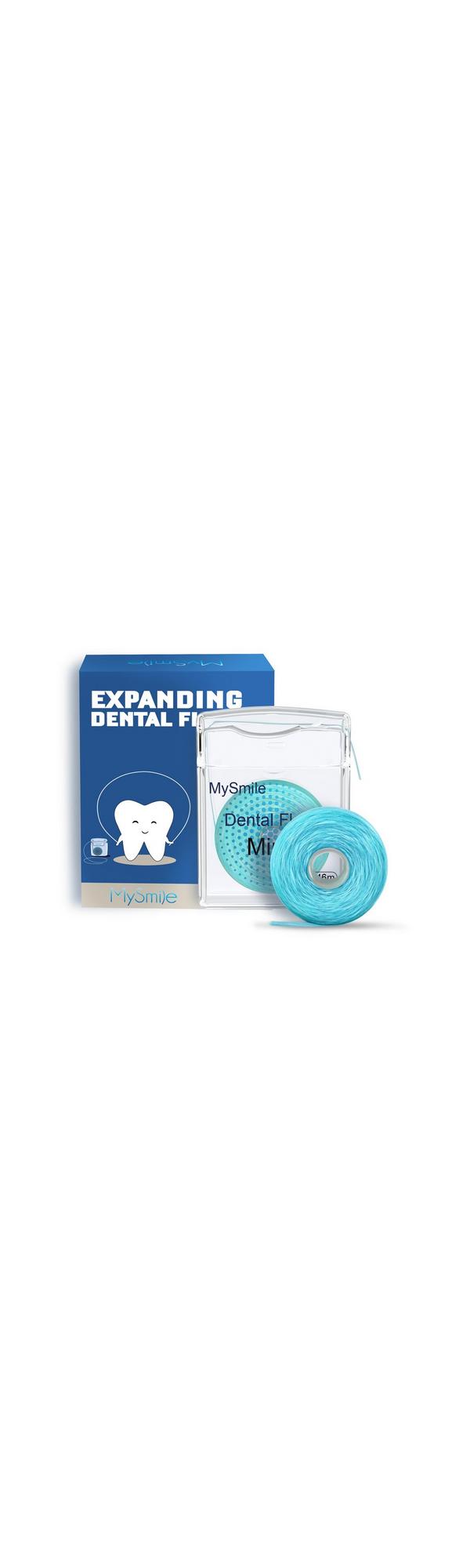 Ulta MySmile  Woven Dental Floss with Coconut Oil Mint Flavor 50 Yards