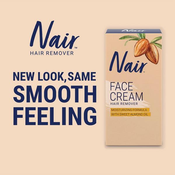 Ulta Nair  Cream Hair Remover For Face With Almond Oil