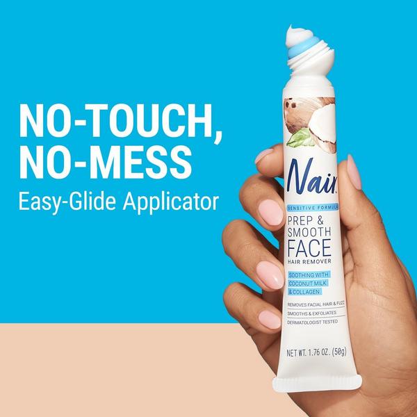 Ulta Nair  Prep And Smooth Sensitive Facial Hair Remover And Exfoliant