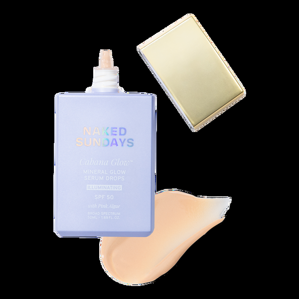 Ulta Naked Sundays  CabanaGlow Mineral Glow Drops SPF 50 Sunscreen