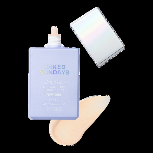Ulta Naked Sundays  CabanaGlow Mineral Glow Drops SPF 50 Sunscreen