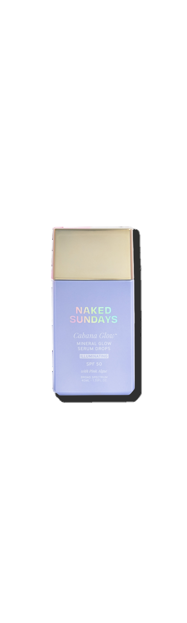 Ulta Naked Sundays  CabanaGlow Mineral Glow Drops SPF 50 Sunscreen