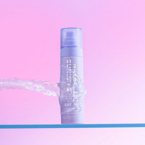 Ulta Naked Sundays  Hydrating Glow Mist Setting Spray SPF 50+