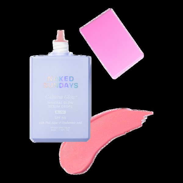 Ulta Naked Sundays  Mineral Blush Serum Sunscreen SPF 50