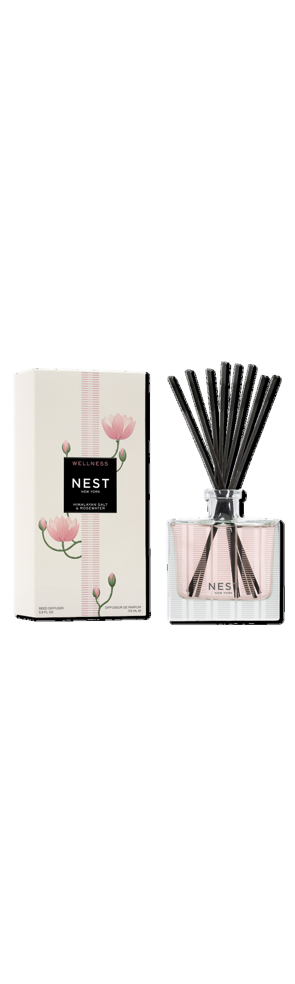 Ulta NEST New York  Himalayan Salt & Rosewater Reed Diffuser
