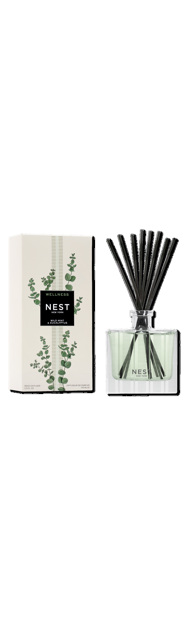 Ulta NEST New York  Wild Mint & Eucalyptus Reed Diffuser