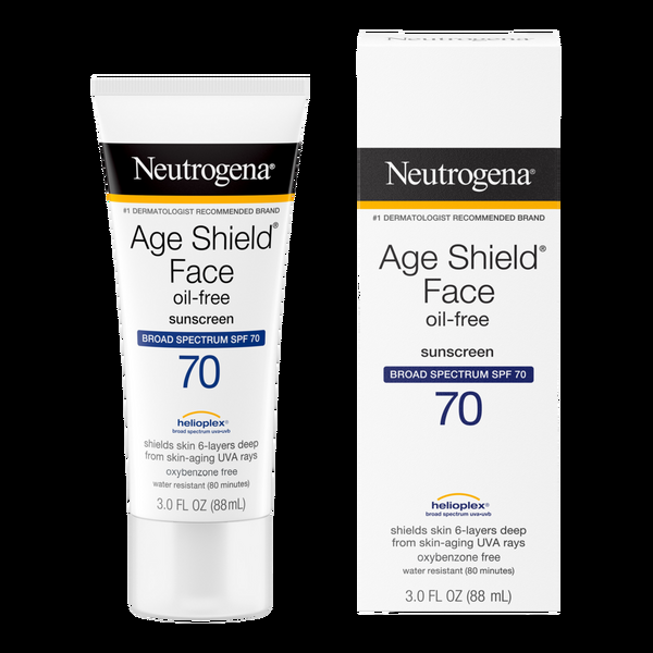 Ulta Neutrogena  Age Shield Face Oil-Free Sunscreen SPF 70