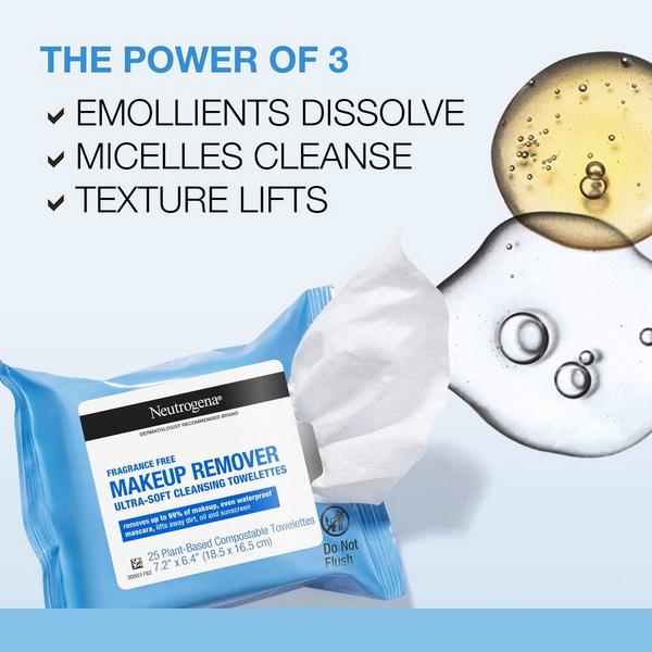 Ulta Neutrogena  Makeup Remover Cleansing Towelettes Fragrance Free