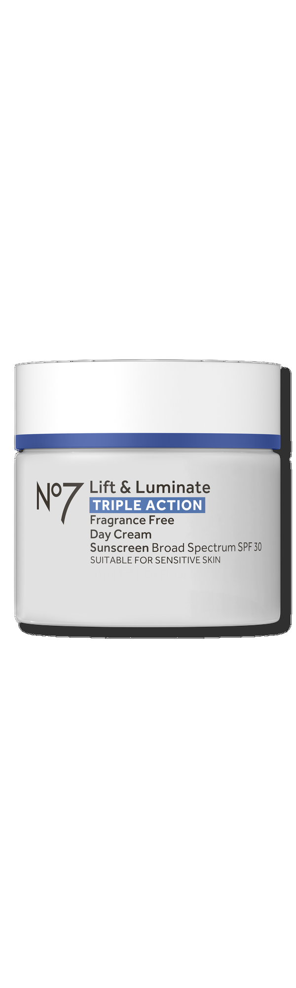 Ulta No7  Lift & Luminate Triple Action Fragrance Free Day Cream SPF 30