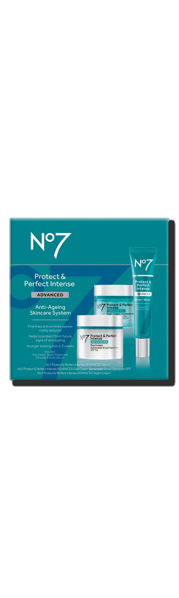 Ulta No7  Protect & Perfect Intense Advanced Anti-Ageing Skincare System