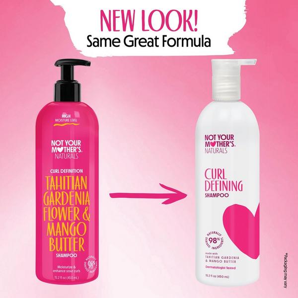 Ulta Not Your Mother's  Naturals Tahitian Gardenia & Mango Butter Curl Definition Shampoo