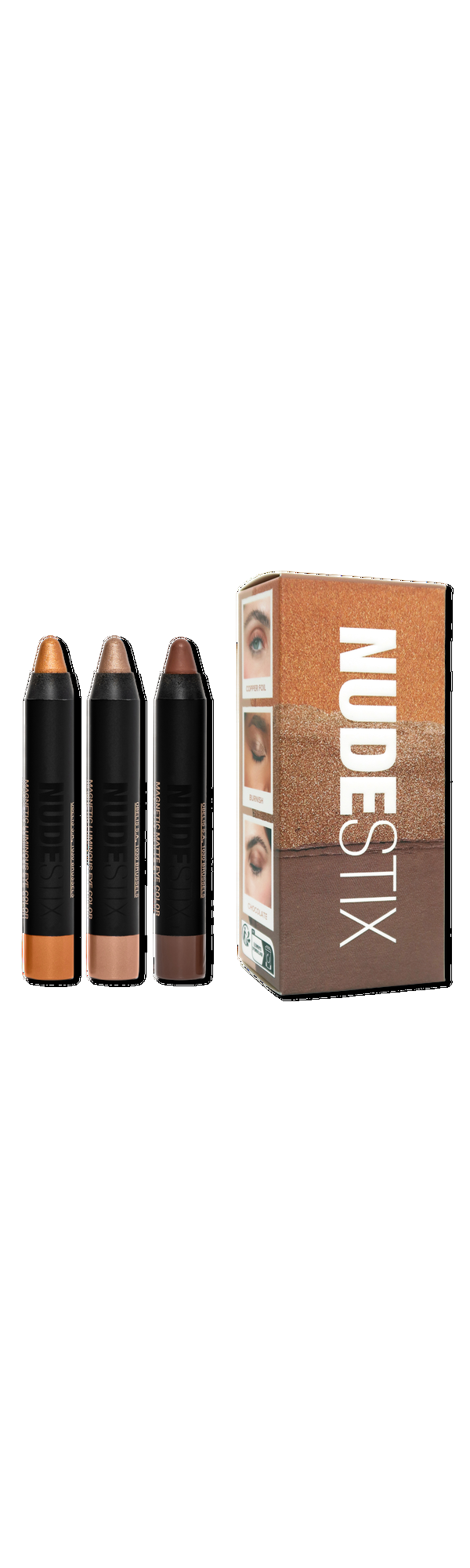 Ulta NUDESTIX  Smokey Gold Eyes 3 Piece Mini Eye Kit