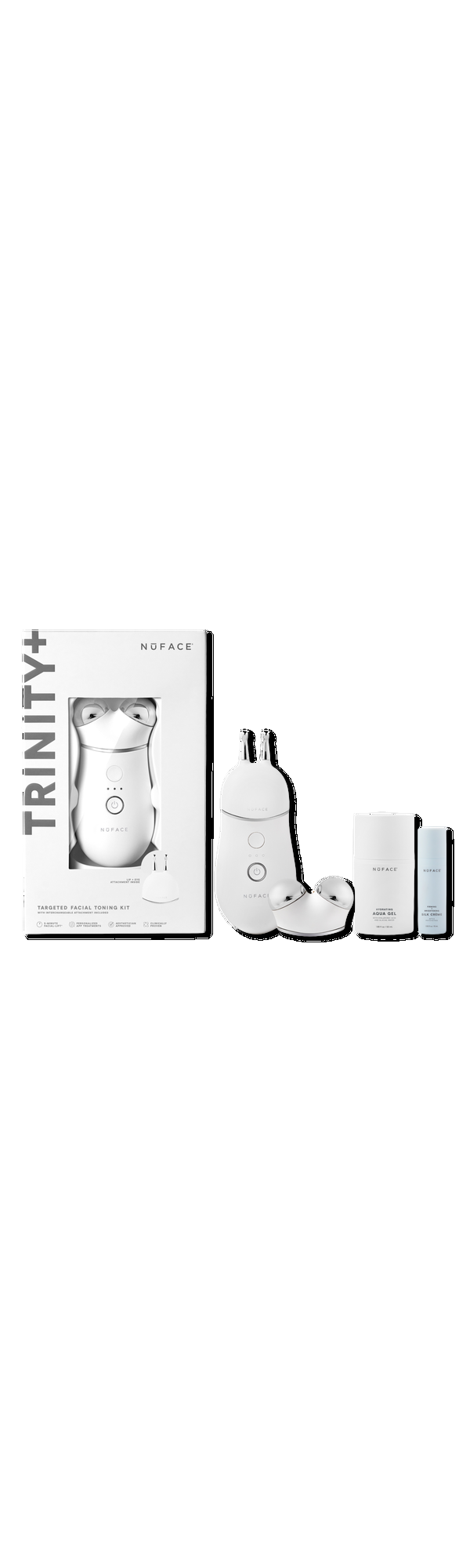 Ulta NuFACE  TRINITY+ Microcurrent Kit with Effective Lip & Eye Attachment