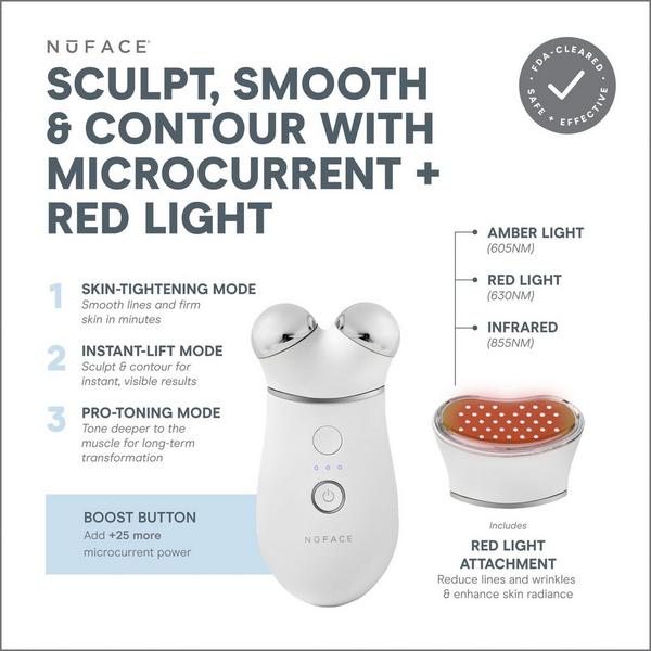 Ulta NuFACE  TRINITY+ Microcurrent Kit With LED Red Light Attachment