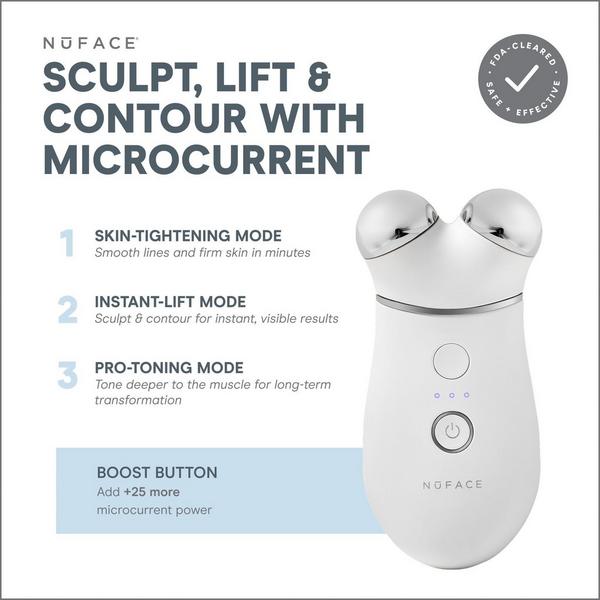 Ulta NuFACE  TRINITY+ Smart Microcurrent Facial Toning Starter Kit