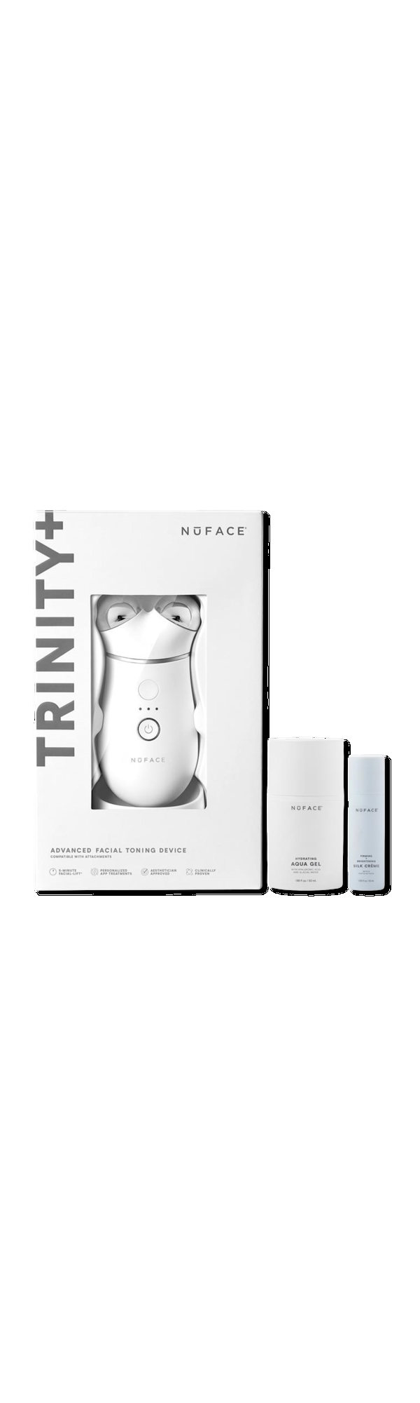 Ulta NuFACE  TRINITY+ Smart Microcurrent Facial Toning Starter Kit