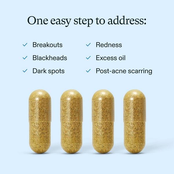 Ulta NUTRAFOL  Clear Skin Clinically Proven Supplement For Acne + Breakouts