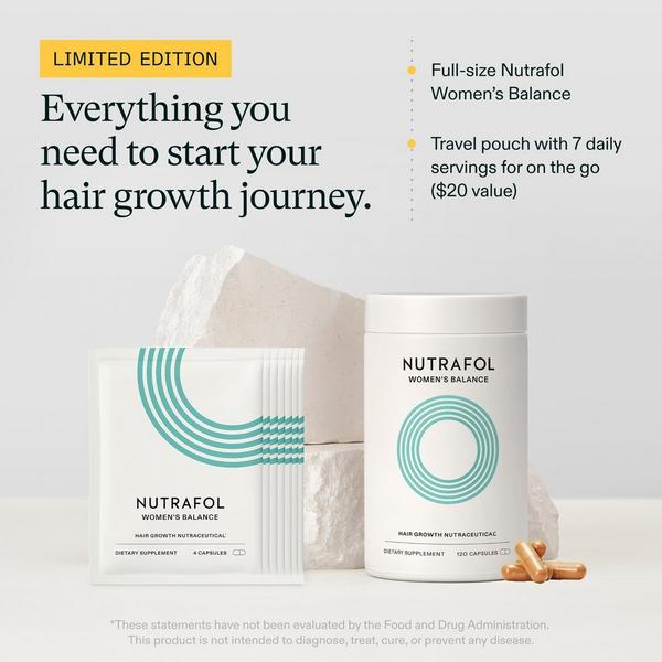Ulta NUTRAFOL  Nutrafol Women's Balance For 45+ Hair Growth Routine Supplement Set