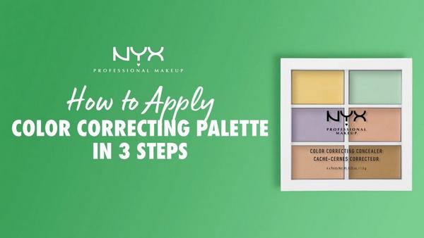 Ulta NYX Professional Makeup  3C Color Correcting Concealer Palette